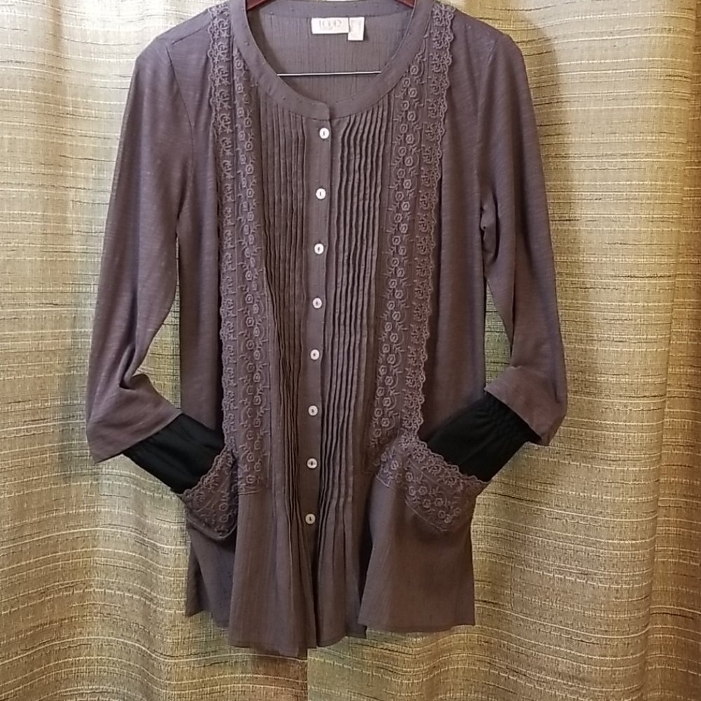 Logo lavish blouse/jacket